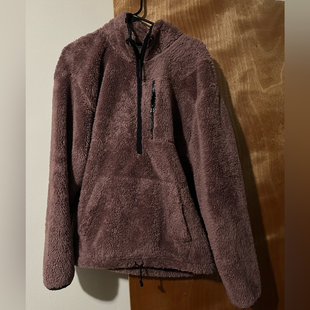 PINK FLEECE SIZE LARGE!